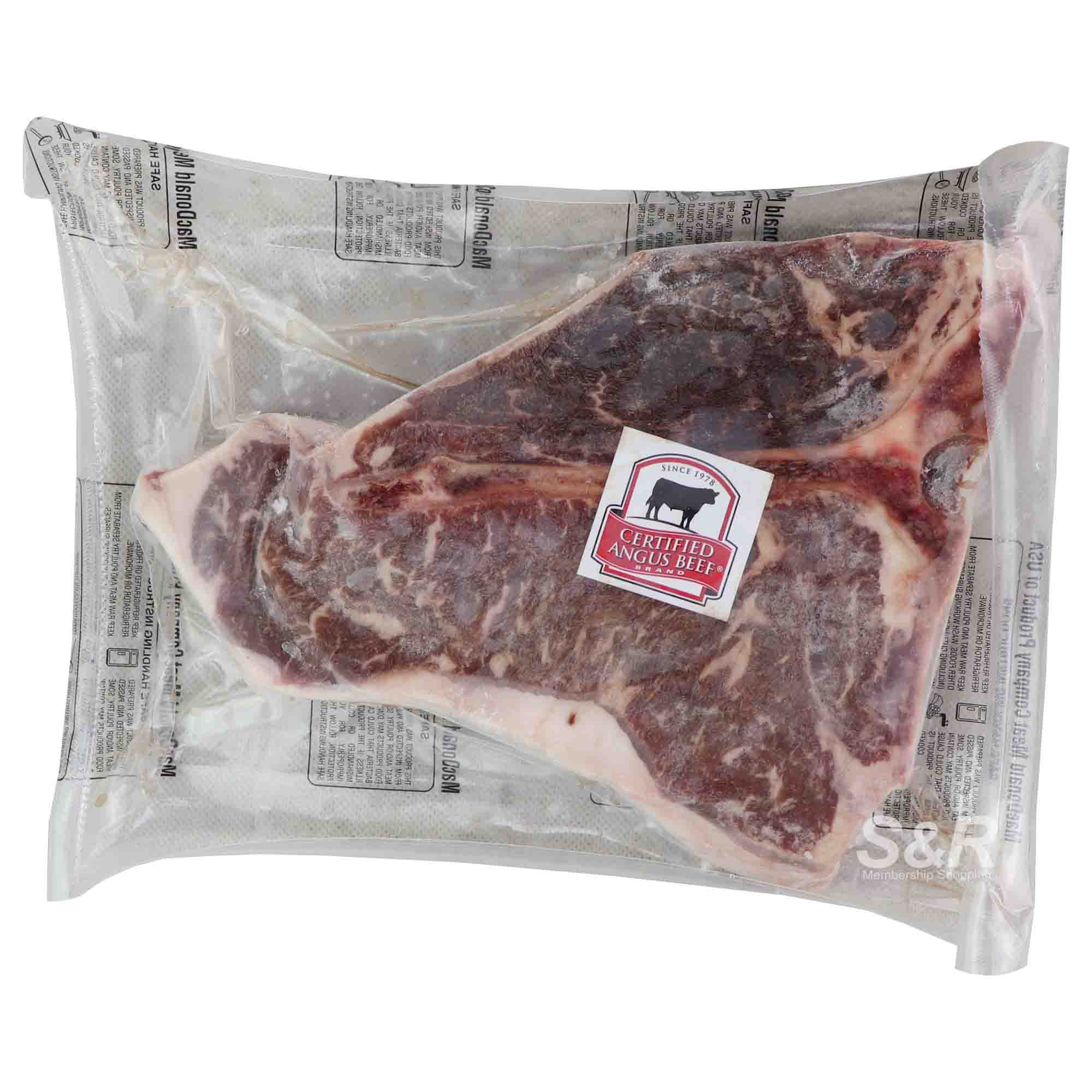 Certified Angus Beef Pre-Portioned T-Bone Steak 396g Certified Angus Beef Pre-Portioned T-Bone Steak 396g